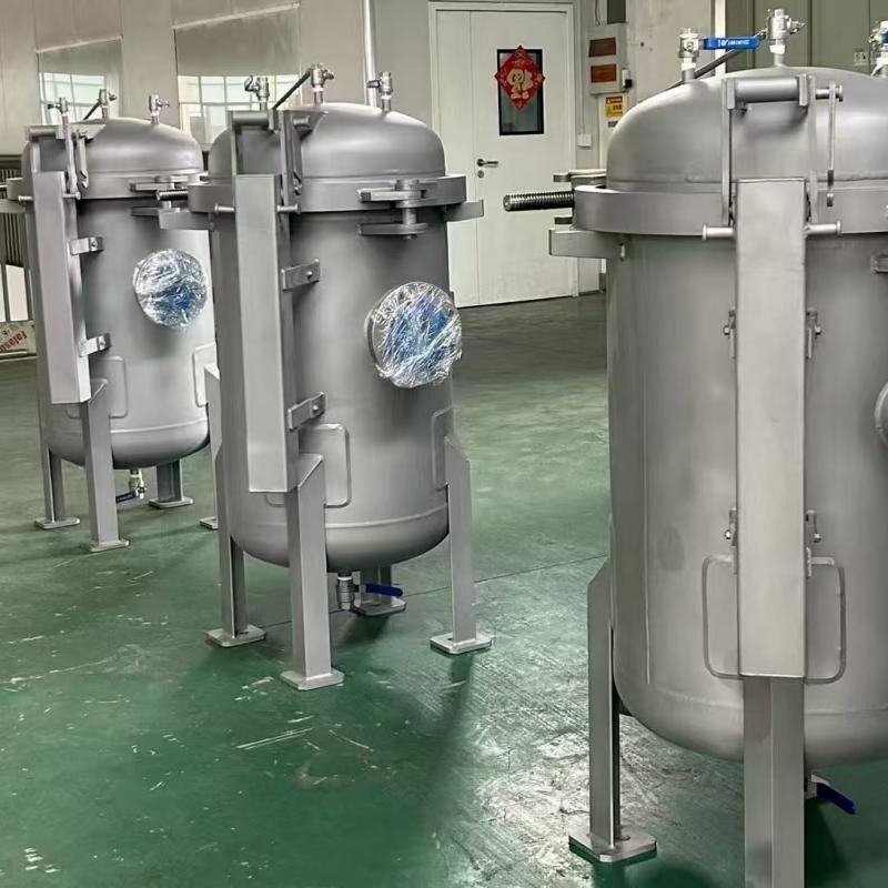 抱箍翻盖式袋式过滤器
